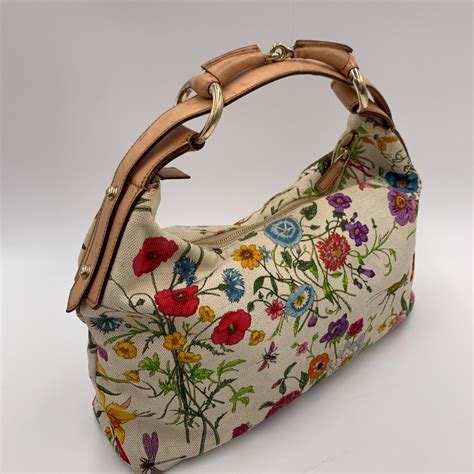 bolsa gucci floral